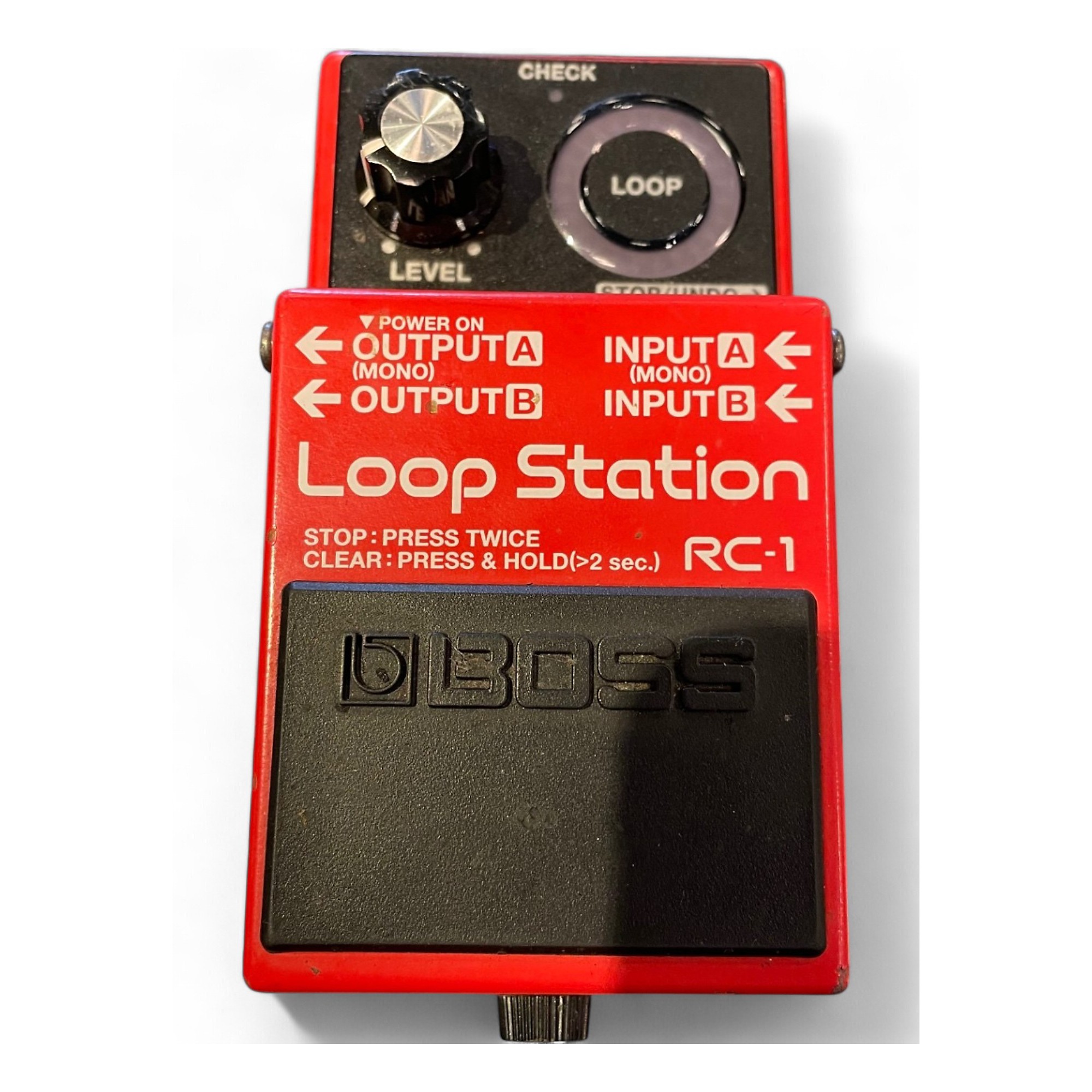 BOSS Loop Station RC-1 ルーパー USED ボス Used BOSS RC1 Loop Station Pedal | Guitar Center