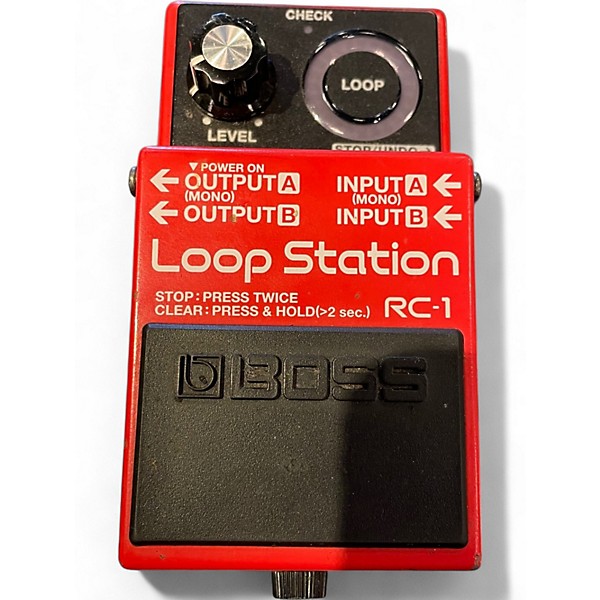 Used BOSS RC1 Loop Station Pedal | Guitar Center