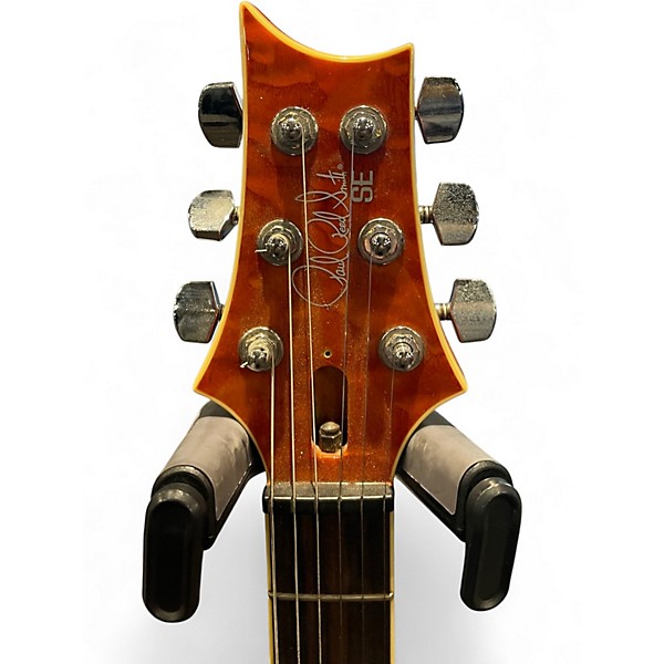 Used PRS SE Custom 24 QUILTED TOP 2 Color Sunburst Solid Body Electric Guitar