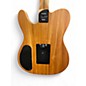 Used Fender Acoustasonic Player Telecaster Black Acoustic Electric Guitar