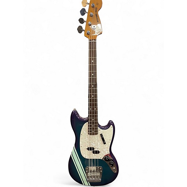 Used Fender Vintera 70s Mustang Bass COMPETITION BURGANDY Electric Bass Guitar