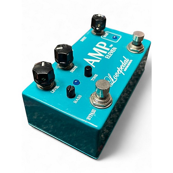 Used Lovepedal Amp Eleven Overdrive Boost Effect Pedal