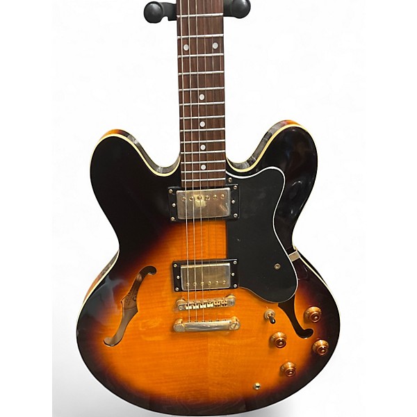 Used Epiphone ES335 Dot Premium Vintage Sunburst Hollow Body Electric Guitar