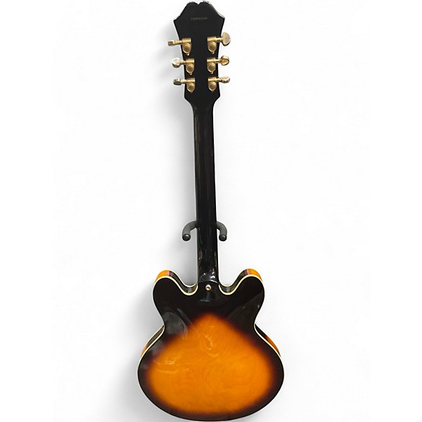 Used Epiphone ES335 Dot Premium Vintage Sunburst Hollow Body Electric Guitar