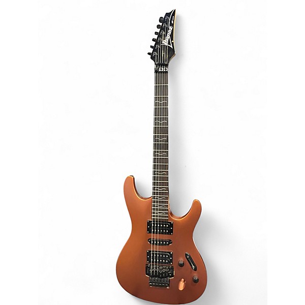 Used Ibanez S470 Rose Gold Satin Solid Body Electric Guitar