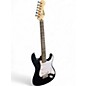 Used Squier Standard Stratocaster Black Solid Body Electric Guitar