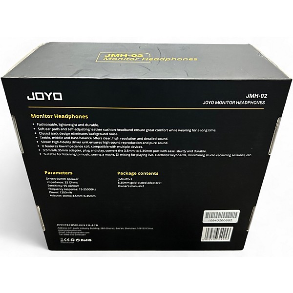 Used Joyo JMH-02 Headphones