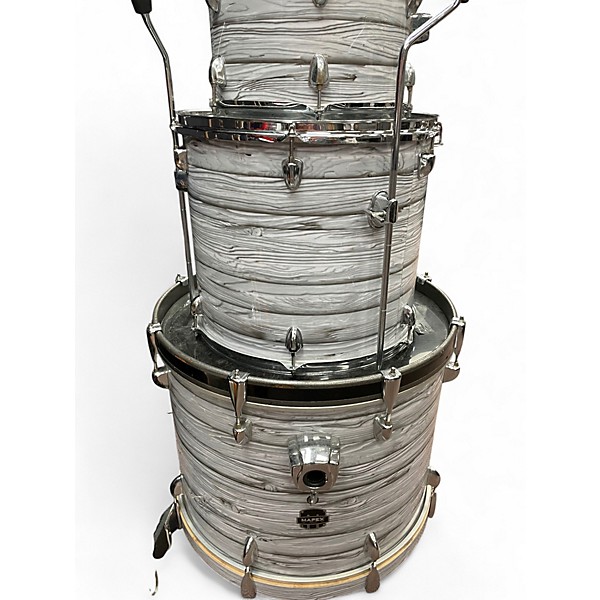 Used Mapex 3 Piece VENUS White Marble Drum Kit