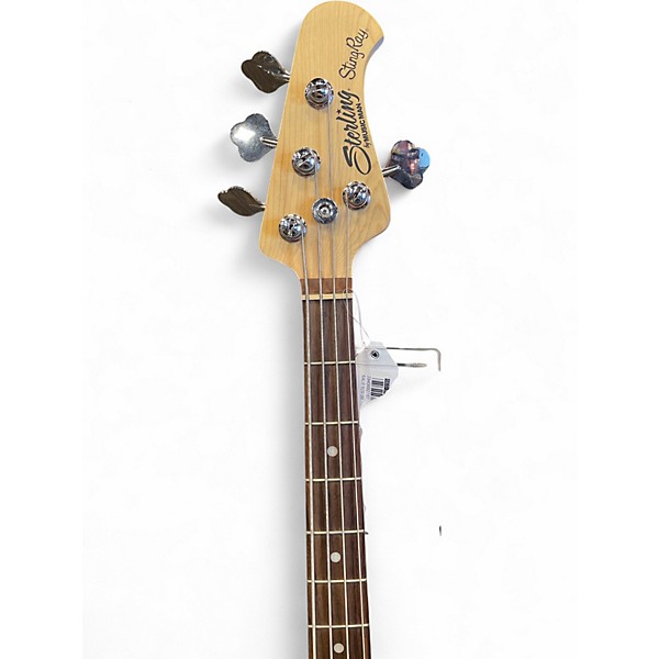 Used Sterling by Music Man Ray34 Mint Green Electric Bass Guitar