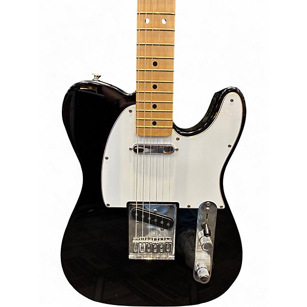 Used Fender Standard Telecaster Black Solid Body Electric Guitar