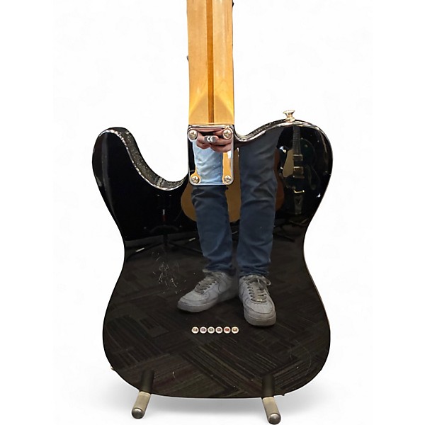 Used Fender Standard Telecaster Black Solid Body Electric Guitar