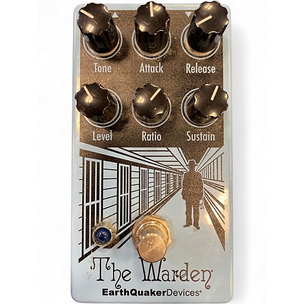 Used EarthQuaker Devices Warden Optical Compressor Effect Pedal