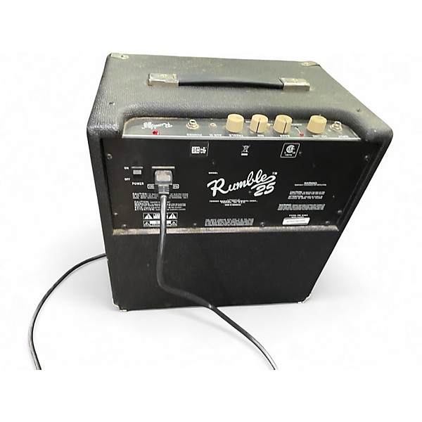 Used Fender Rumble 25 25W 1x8 Bass Combo Amp