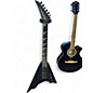 Used Jackson RR24HT Satin Black Solid Body Electric Guitar thumbnail