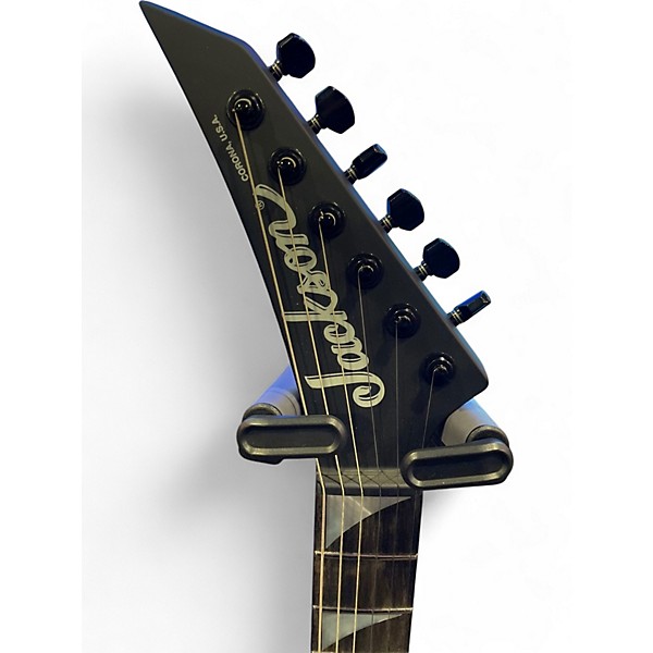 Used Jackson RR24HT Satin Black Solid Body Electric Guitar