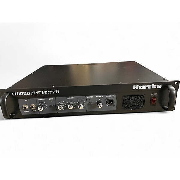 Used Hartke LH1000 1000W Bass Amp Head