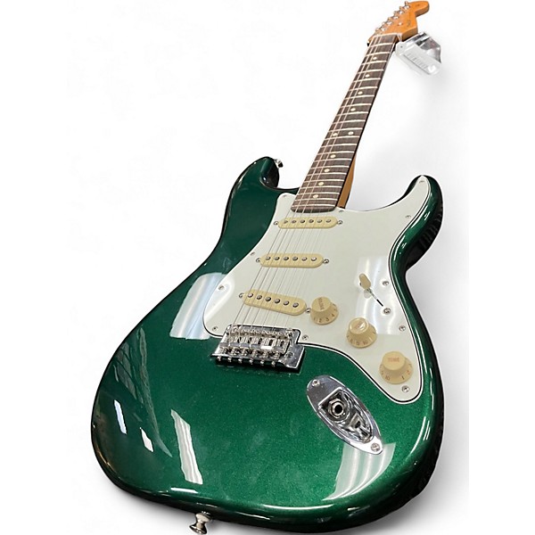 Used 2024 Fender Player II Stratocaster British Racing Green Solid Body Electric Guitar