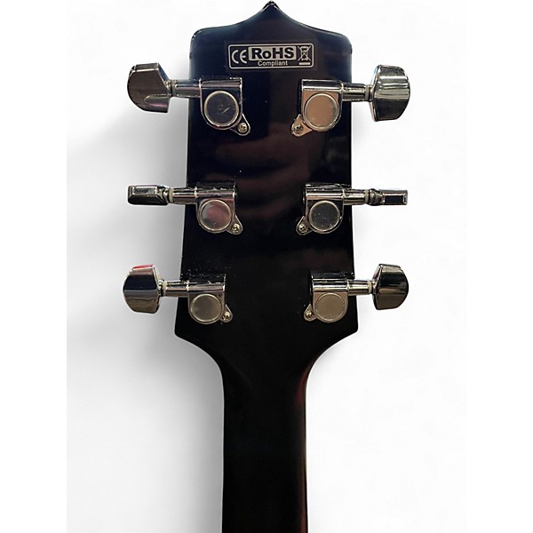 Used Takamine GD30CE Black Acoustic Electric Guitar