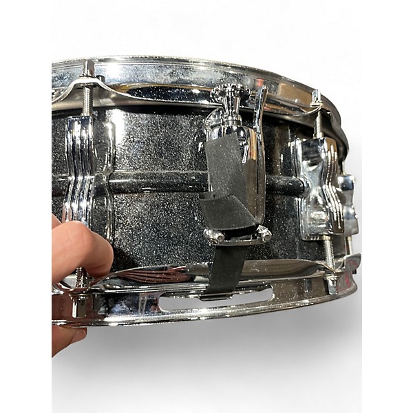 Used Ludwig 5.5X14 Acrolite Snare Black Galaxy Drum