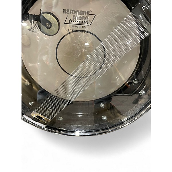 Used Ludwig 5.5X14 Acrolite Snare Black Galaxy Drum