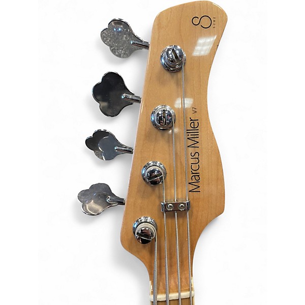 Used Sire Marcus Miller V7 Alder Olympic White Electric Bass Guitar