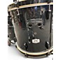 Used Pearl 4 Piece Export Black Drum Kit