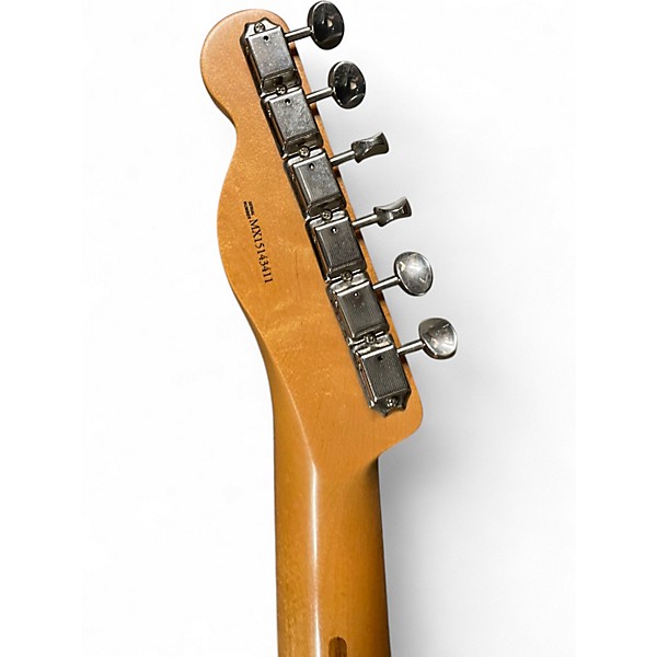 Used Fender Deluxe Series Nashville Telecaster CREAM Solid Body Electric Guitar