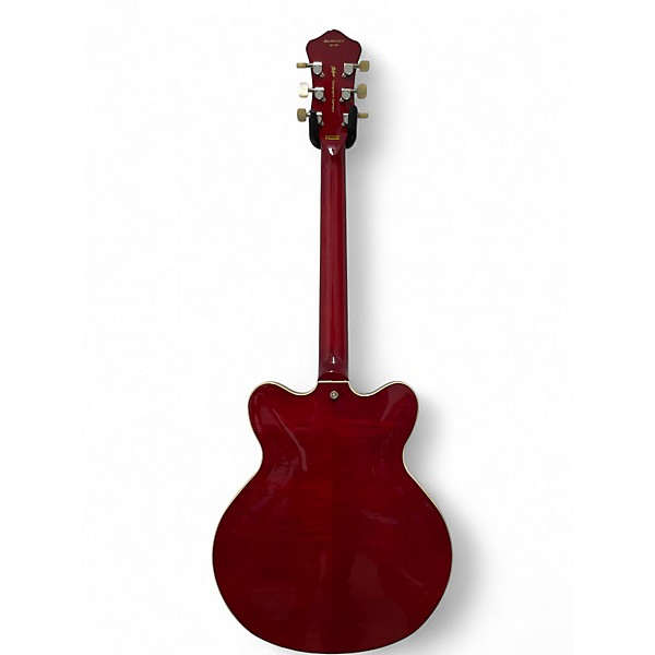Used Hofner Verythin Standard Red Hollow Body Electric Guitar