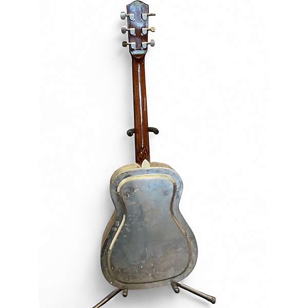 Used Fender FR48 Chrome Resonator Guitar