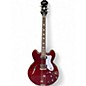 Used Epiphone RIVIERA Candy Apple Red Hollow Body Electric Guitar thumbnail