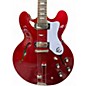 Used Epiphone RIVIERA Candy Apple Red Hollow Body Electric Guitar