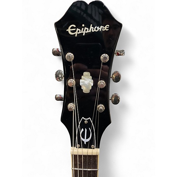 Used Epiphone RIVIERA Candy Apple Red Hollow Body Electric Guitar