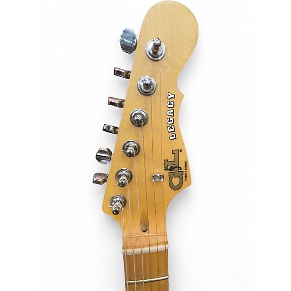 Used G&L Tribute Legacy Olympic White Solid Body Electric Guitar