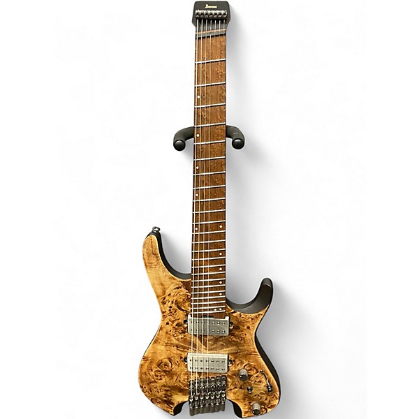 Used Ibanez QX527PB BURL Solid Body Electric Guitar