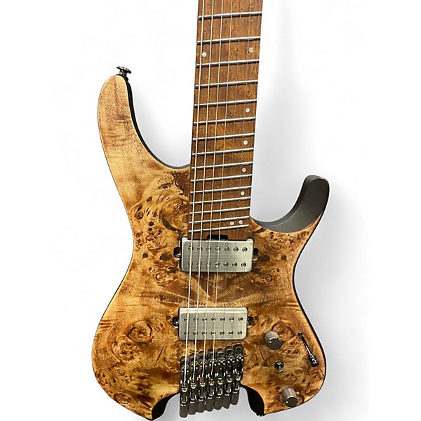 Used Ibanez QX527PB BURL Solid Body Electric Guitar