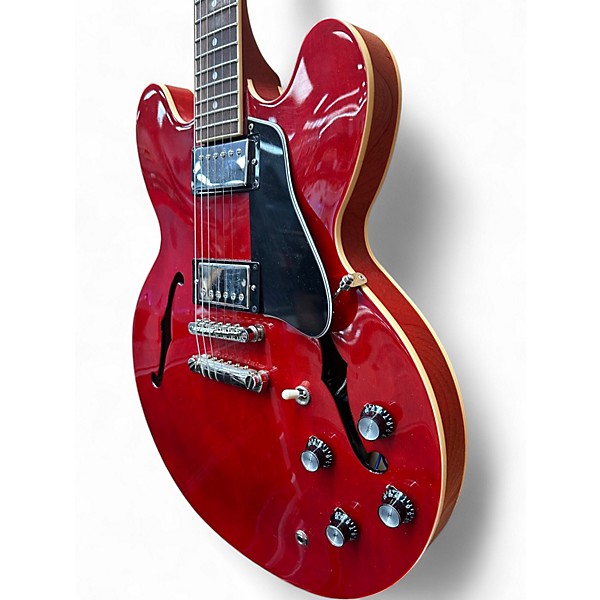 Used Epiphone ES355 Candy Apple Red Hollow Body Electric Guitar