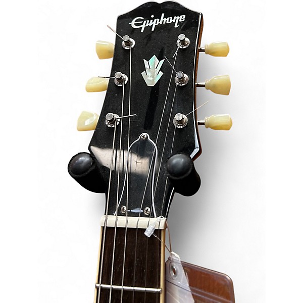 Used Epiphone ES355 Candy Apple Red Hollow Body Electric Guitar
