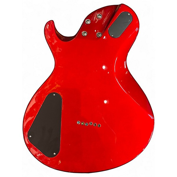 Used Schecter Guitar Research SGR Solo 6 Metallic Red Solid Body Electric Guitar