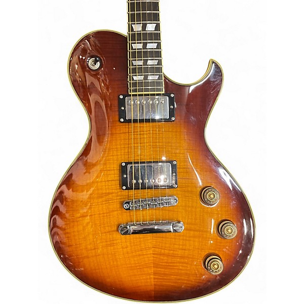 Used Schecter Guitar Research Solo 6 Custom 2 Tone Sunburst Solid Body Electric Guitar