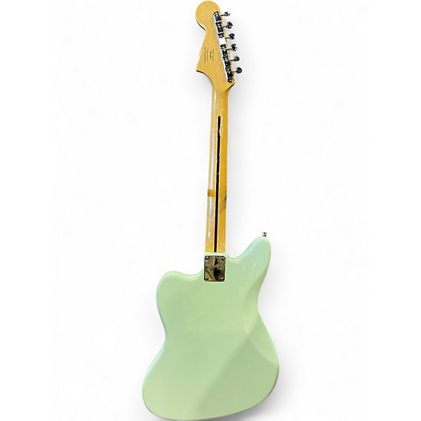 Used Squier Vintage Modified Jaguar Surf Green Solid Body Electric Guitar