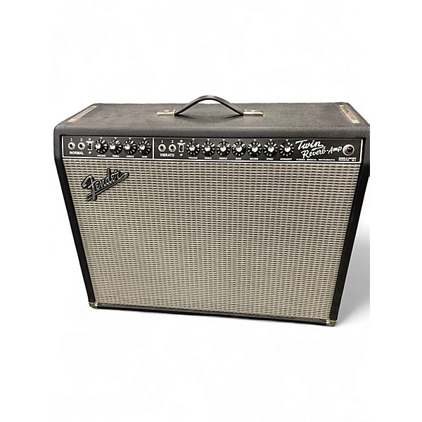 Used Fender 1965 Reissue Twin Reverb 85W 2x12 Tube Guitar Combo Amp