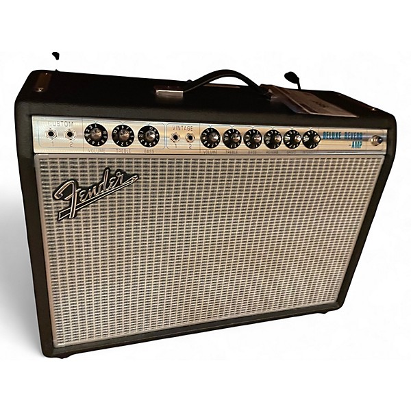 Used Fender 1968 Custom Deluxe Reverb 22W 1x12 Tube Guitar Combo Amp