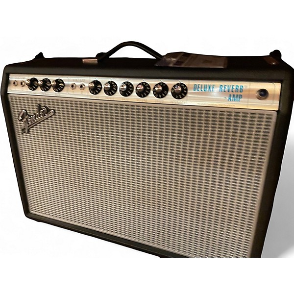Used Fender 1968 Custom Deluxe Reverb 22W 1x12 Tube Guitar Combo Amp