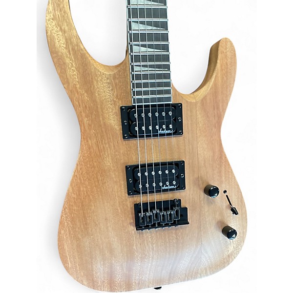 Used Jackson JS22 Dinky Natural Solid Body Electric Guitar