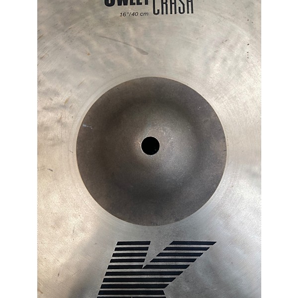 Used Zildjian 16in K Sweet Crash Cymbal