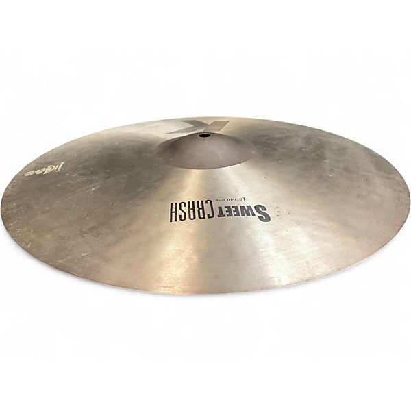 Used Zildjian 16in K Sweet Crash Cymbal