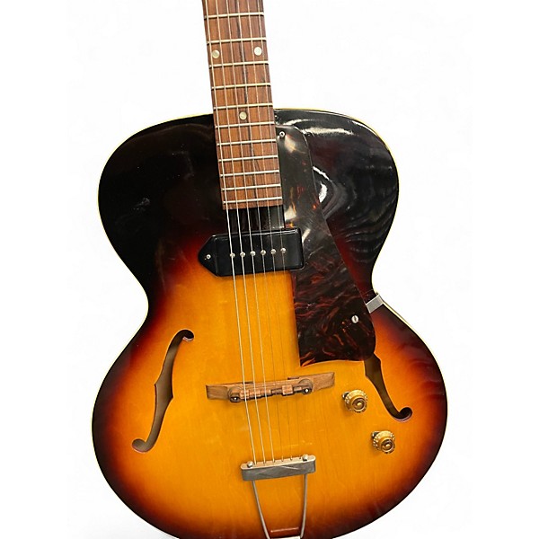 Used Gibson ES125T 2 Color Sunburst Acoustic Electric Guitar