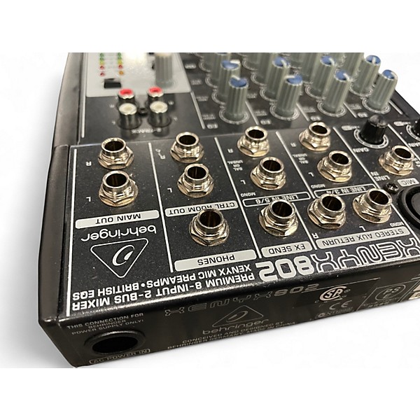 Used Behringer Xenyx 802 Unpowered Mixer