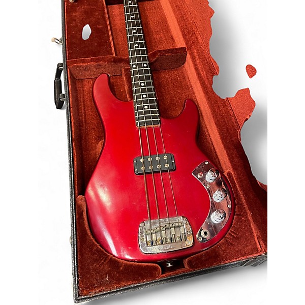 Vintage 1982 G&L L1000 Candy Apple Red Electric Bass Guitar