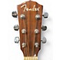 Used Fender CD140S Dreadnought Natural Acoustic Guitar
